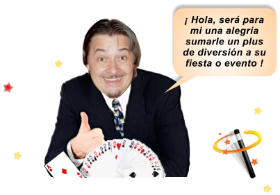 Mago Walter - Animacion para a dultos - Animaciones para grandes