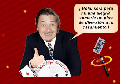 Mago Walter - Animacion para bodas - Animaciones para casamientos